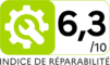 Repareerbaarheidsscore 6,3 op 10
