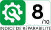 Voorbeeld reparatie-index 8.0/10